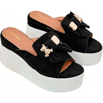 Dámská obuv ČERNÉ dámské NAZOUVÁKY DALIMES 41