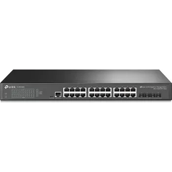 Switch Switch TP-LINK TL-SG3428X 24 gigabitových portů, 4 SFP+ 10 GE slotů