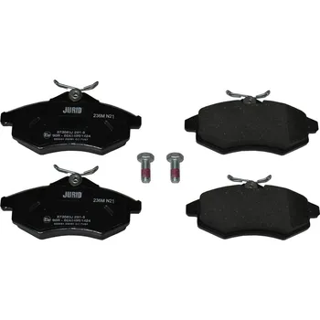 Brzdová destička Sada brzdových destiček, kotoučová brzda JURID 573083J