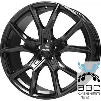 Alu kolo CMS Alu Kola CMS C33 8x19 5x108 ET42 Complete Black Gloss 63.4