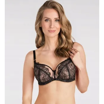 Podprsenka Gorsenia podprsenka nevyztužená černá velikost 80E