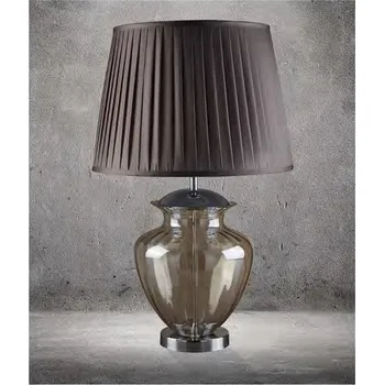 Lampička Searchlight EU8531AM Stylová stolní lampa ELINA JANTAR