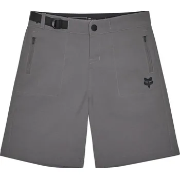 Cyklistické kalhoty FOX Yth Ranger Short W/Liner kraťasy dětské pewter, 28