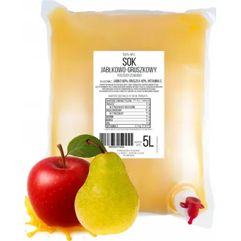 JABLEČNO-HRUŠKOVÁ ŠŤÁVA LISOVANÁ 100% NFC PURE PRESS SADA 2 x 5L
