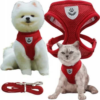 Postroj pro psa NETLAČÍCÍ POSTROJ PRO PSA S VODÍTKEM PRODYŠNÝ S