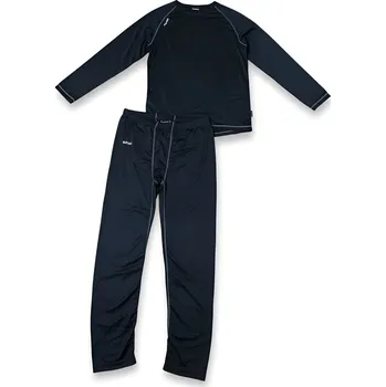 Pánské oblečení Hi-Tec Tibis Set Pánské termoprádlo TIBIS-SET BLACK/GREY XXL