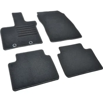 autokoberec Autokoberce textilní přesné černé / černé obšití - Lexus LBX (2023-) 5-sedadel