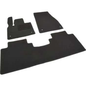 autokoberec Autokoberce textilní přesné černé / černé obšití - Voyah Free (2021-) 5-sedadel