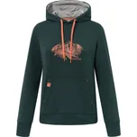 VIKING Dámská turistická mikina Panaka Women S ZELENÁ