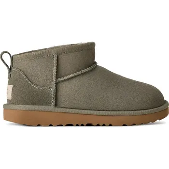 Dívčí sněhule Dětské semišové sněhule UGG KIDS CLASSIC ULTRA MINI 1130750K zelená 91X, EUR 36