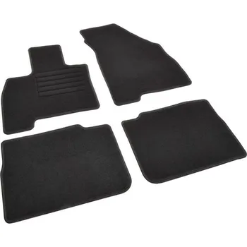 autokoberec Autokoberce textilní přesné černé / černé obšití - Jaecoo J7 PHEV (2023-) Combi 5-sedadel