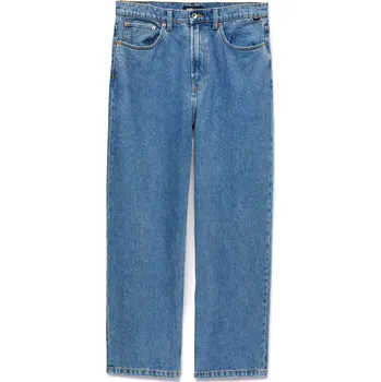 Pánské kalhoty kalhoty pánské VANS CHECK-5 BAGGY DENIM PAN STONEWASH/BLUE - 30