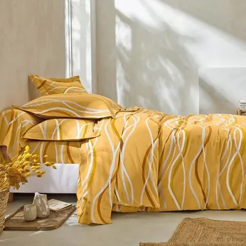 Blancheporte Povlečení Vlnky, bavlna zn. Colombine Velikost: jednolůžko 140x200 + 70x90 cm