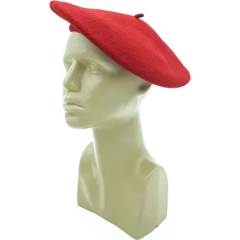 Čepice Dámský baret bordo Karpet