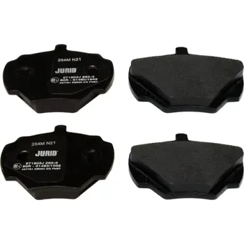 Brzdový systém Sada brzdových destiček, kotoučová brzda JURID 571803J