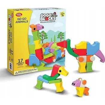 ostatní stavebnice Stavebnice PEOPLE BLOCKS Stavebnice Zoo 17 dílků 17