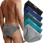 Pánské slipy sportovní, sada 5 kusů slipy Atlantic XL