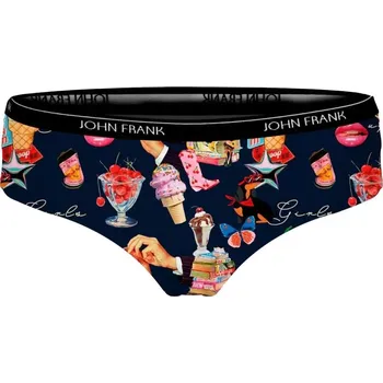 Kalhotky Dámské kalhotky John Frank WJFD-H62 chill velikost L-42/44