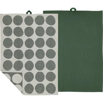 Södahl, Kuchyňské utěrky Bubbles 50 x 70 cm zelené 2 ks - Formadore