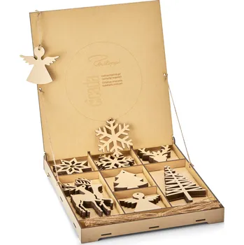 Philippi, Vánoční dekorace v krabici Cicada, 35 ks - Formadore