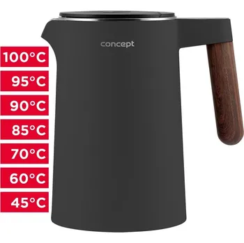 Rychlovarná konvice Rychlovarná konvice Concept RK3305 2200 W 1,5 l stříbrná/šedá