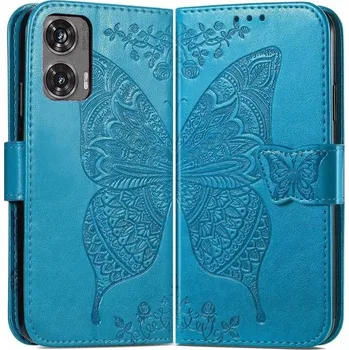 Pouzdro na mobilní telefon Pouzdro s klopou Erbord pro Motorola Moto G85 modré