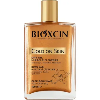 Pleťový krém Bioxcin Gold on Skin suchý olej na pleť, obličej a vlasy 100ml