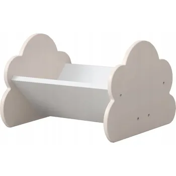 Úložný box Stojan na noviny, truhla na hračky, knihy, úložný box - béžová, kašmír