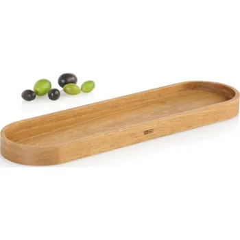 AdHoc Podnos POSTO na drobnosti, mlýnky dózy akácie 35 cm