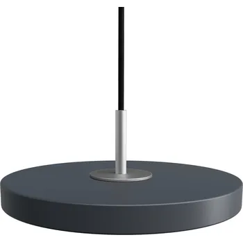 Osvětlení Umage, Závěsná lampa Asteria Micro se stříbrným držákem antracit - Formadore