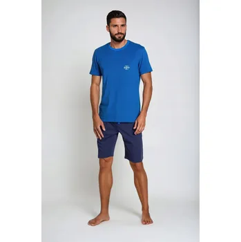 Pánské pyžamo HENDERSON Pánské pyžamo 38878x59 Bavlna XXL