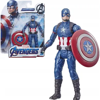 Figurka MARVEL AVENGERS FIGURKA KAPITÁN AMERIKA SADA + PŘÍSLUŠENSTVÍ E3932