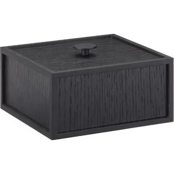 Úložný box Audo Copenhagen, Box na skladování potravin Frame 14 černý jasan - Formadore