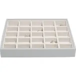 Stackers, Krabička na šperky Stackers s 25 přihrádkami classic kamenná šeď - Formadore