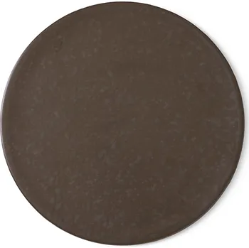 Talíř Audo Copenhagen, Plytký talíř New Norm poklice 21,5 cm tmavě hnědý - Formadore