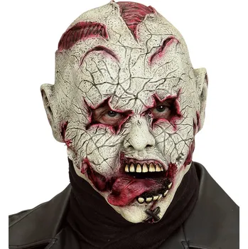 Karnevalová maska Maska na obličej Widmann WI00846 latex zombie bílá