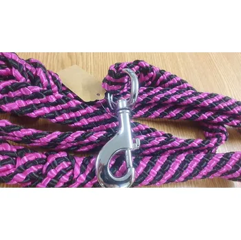 Vodítko pro psa Vodítko SOFT ploché 2,1 m – více barev Barva: růžovo/černá více barev