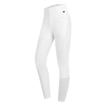 Jezdecké kalhoty Rajtky Mathilda Glam vysoký pas, ELT bílá Barva: Bílá, Velikost: D38