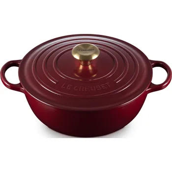 Pánev Le Creuset, Hrnec La Marmite Signature 26 cm červený burgund - Formadore