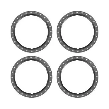 RC model Traxxas kroužek Beadlock hliníkový šedý (4)