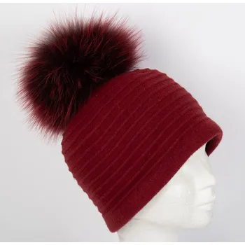 Čepice ANYTRA Dámská zimní čepice Banty vínová