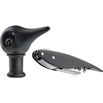 Zone Denmark, Vývrtka se zátkou na víno Rocks černá 2 díly - Formadore