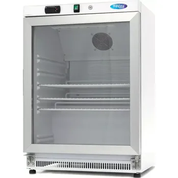 Lednice Maxima Lednice - 200 l - bílá - se skleněnými dveřmi | 09405006