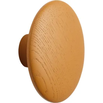 Věšák Muuto, Háček na zeď Dots Wood 13 cm oranžový - Formadore