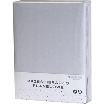 Prostěradlo Prostěradlo klasické Spod Igły i Nitki flanelové 180 x 200 cm