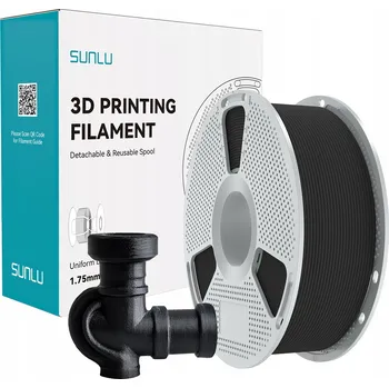 Filament Filament nylon Sunlu 1,75 mm 1 kg černý