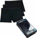 PÁNSKÉ BAMBUSOVÉ BOXERKY GROUND GAME 3 PÁRY Černé vel. M