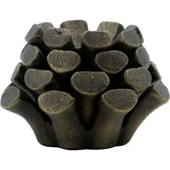 Svícen House Doctor, Svícen na klasickou svíčku Pine Cone antik mosaz - Formadore