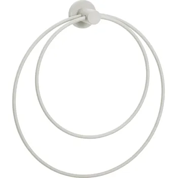 Držák na ručník Hübsch, Věšák na ručníky Hübsch kulatý šedý - Formadore