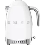 Smeg, Rychlovarná konvice s regulací teploty 50's Style bílá - Formadore